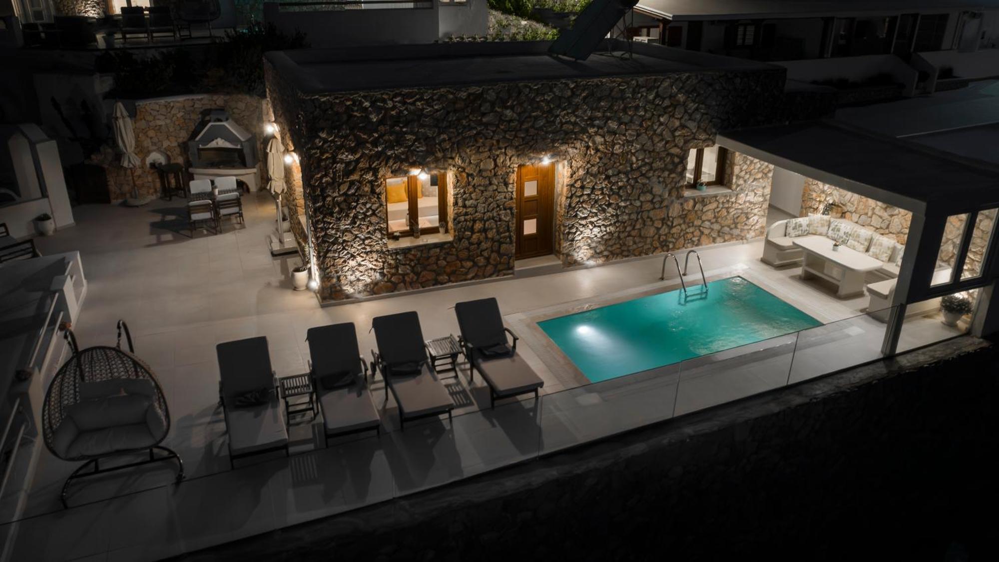 Dream Villa Santorini Vourvoúlos Exteriér fotografie
