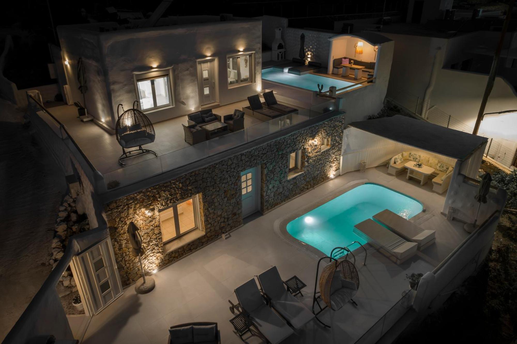 Dream Villa Santorini Vourvoúlos Exteriér fotografie