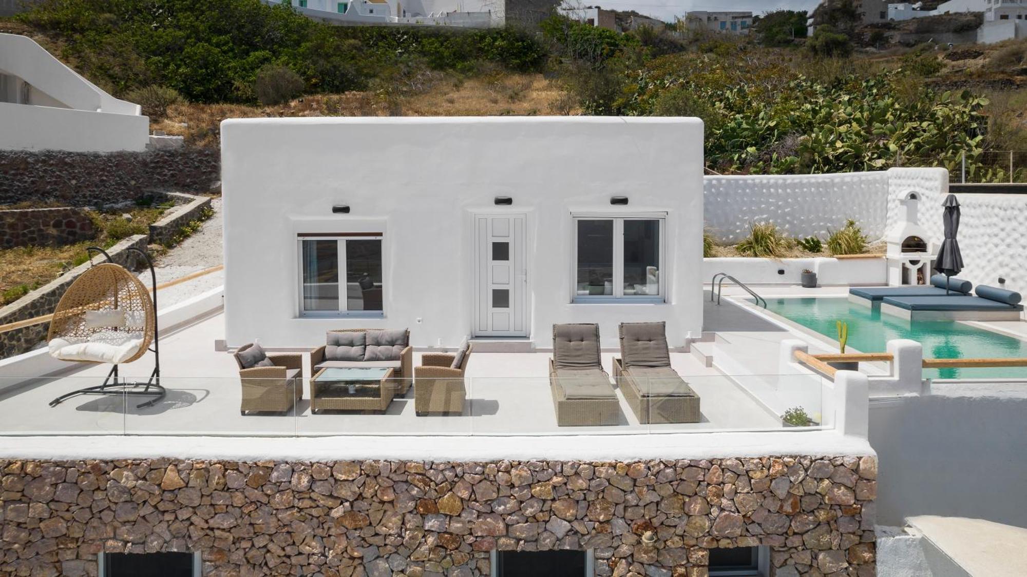Dream Villa Santorini Vourvoúlos Exteriér fotografie