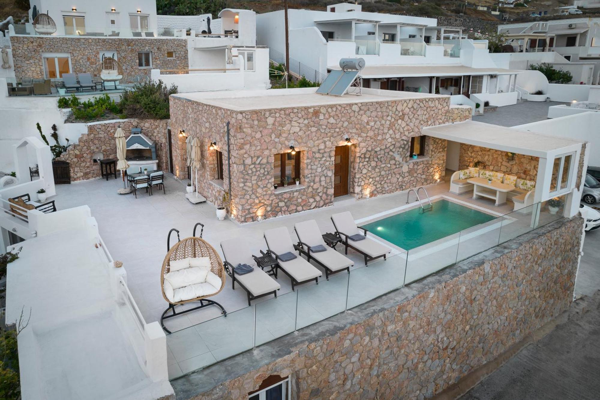Dream Villa Santorini Vourvoúlos Exteriér fotografie